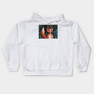 Spirit of the Fox Kids Hoodie